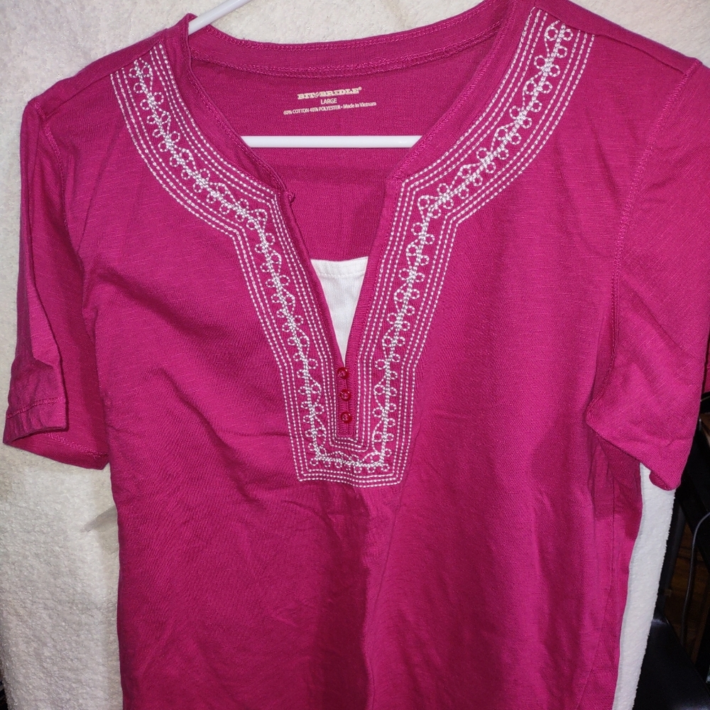 (546) Bit&Bridle, coral, pink, T-Shirt